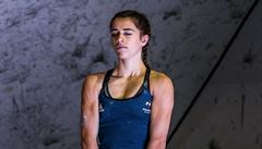 Francouzka Luce Douadyová na umlé stn.