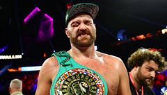 Tyson Fury po výhe nad Deontayem Wilderem.