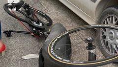 Zanardiho handbike po nehod�.