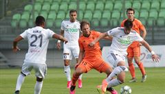 Bitva o mí v zápase Karviné s Boleslaví.