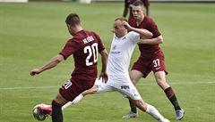 Utkání 30. kola první fotbalové ligy: 1. FC Slovácko - Sparta Praha, 14. �ervna...