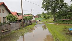 Poítky, 14. 6. 2020, povode, dé, záplavy, uklízení