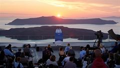 Řecký premiér Kyriakos Mitsotakis ohlásil začátek turistické sezony na ostrově... | na serveru Lidovky.cz | aktuální zprávy