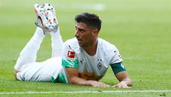 Lars Stindl v utkání mezi Mönchengladbachem a Woflsburgem