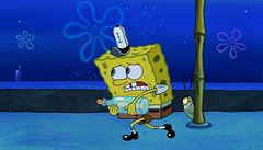 Seriál Spongebob v kalhotách.