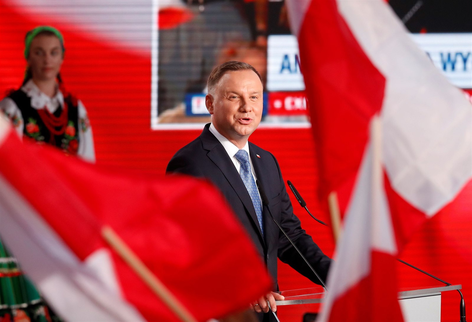 Polský prezident Andrzej Duda.