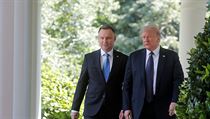 Polsk prezident na nvtv u svho americkho protjku