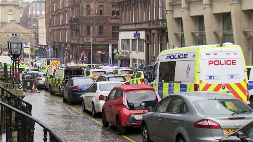 V hotelu v centru skotského Glasgow  útoník ubodal ti lidi a nkolik dalích...