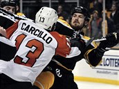 Dan Carcillo platil v NHL za velkého bouliváka.