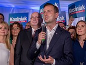 Wladyslaw Kosiniak-Kamysz z Polské lidové strany získal v prvním kole 2,6%...
