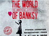 Praská výstava Banksyho.