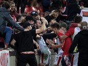 Utkání nadstavby 1. fotbalové ligy: SK Slavia Praha - FC Viktoria Plze....