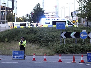 Britsk policie vyetuje sobotn tok noem v jihoanglickm mst Reading, pi...
