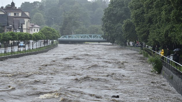 Na sn�mku je vzedmut� Sm�d� ve Fr�dlantu.
