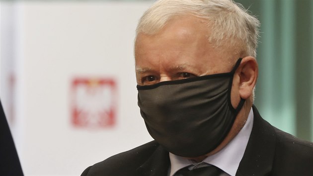 Předseda polské vládnoucí strany Právo a spravedlnost Jaroslaw Kaczyński.