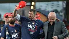 Marián �i�ovský (uprost�ed na snímku z 18. kv�tna 2015) ve 40 letech zem�el....