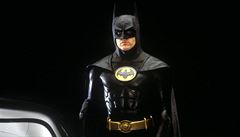 Michael Keaton ve filmu Batman (1989). Reie: Tim Burton.