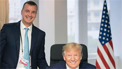 Rocco Casalino s prezidentem Donaldem Trumpem. | na serveru Lidovky.cz | aktuální zprávy