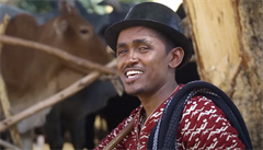 Etiopský zpěvák Hachalu Hundessa