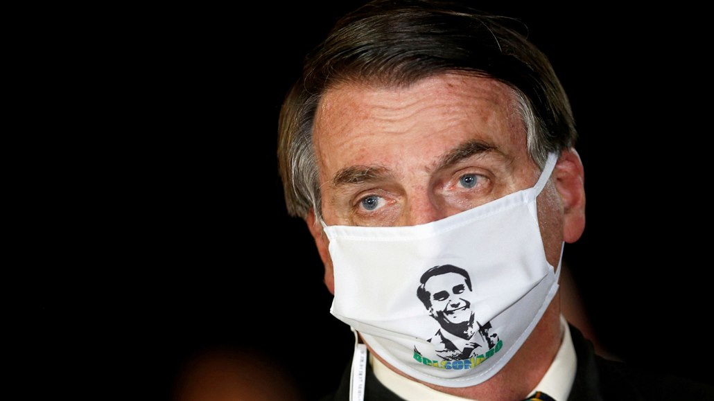 Brazilský prezident Jair Bolsonaro.