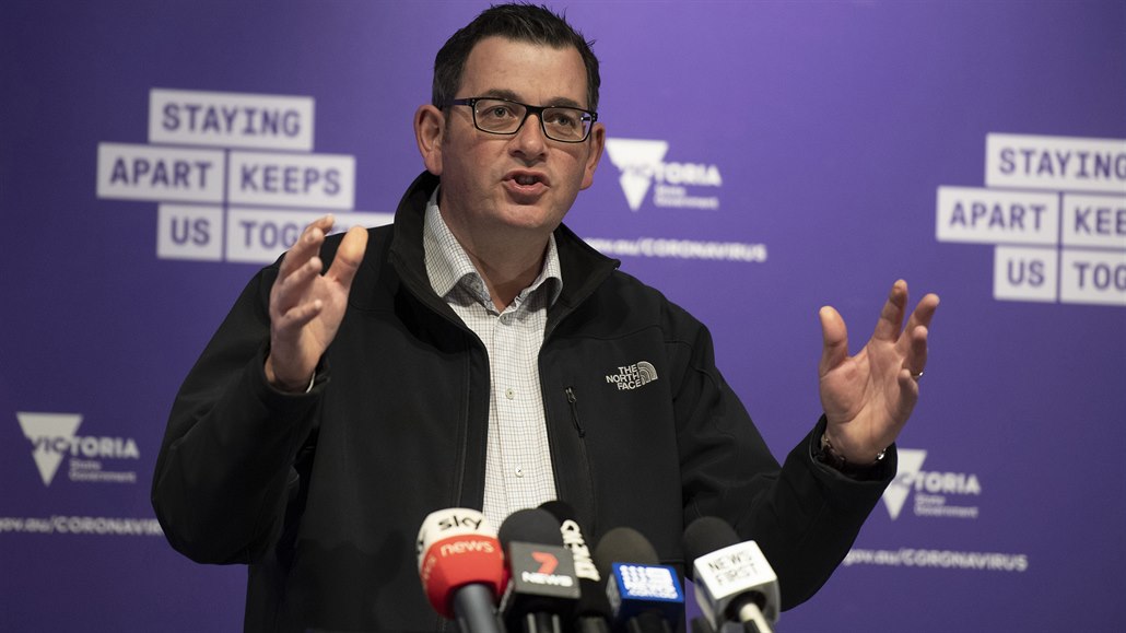 Premiér australského státu Victoria Daniel Andrews.