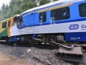 U Perninku na Karlovarsku se 7. ervence 2020 eln srazily dva osobní vlaky.