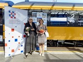 Radim Janura vypravil 30.06.2020 první vlak do chorvatské Rijeky. Veze v nm...