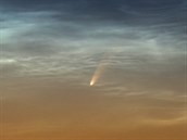 Kometa Neowise nad Jihlavou