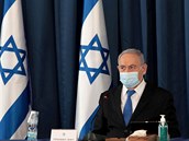 Izraelský premiér Benjamin Netanjahu na ministerstvu zahranií v Jeruzalém, 5....