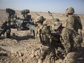 Amerití vojáci v Afghánistánu na snímku z ervna roku 2017.