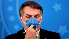 Brazilský prezident Jair Bolsonaro.