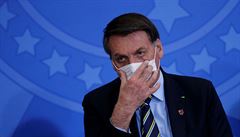 Brazilský prezident Jair Bolsonaro.