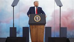Americký prezident Donald Trump během svého „pozdravu Americe“ při příležitosti... | na serveru Lidovky.cz | aktuální zprávy