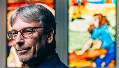 Ale� Kocián ve v�ze�ské kapli ve Sv�tlé nad Sázavou.