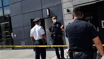 Newyorsk policie v mst bydlit podnikatele Fahima Saleha, jeho tlo bylo...