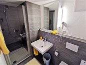 Koupelna v hotelu Cambrena