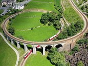 To�itý viadukt Brusio