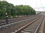 V Praze-Bchovicích se v pátek v podveer srazil rychlík s osobním vlakem bez...