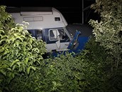 kodu pi nehod vlak u eského Brodu vyíslila Drání inspekce na 45 milion...