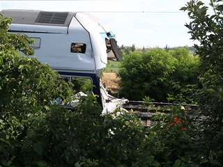 Okolnostmi se zabv Drn inspekce, policie vyetuje nehodu jako obecn...