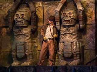 Indiana Jones ve floridskm Disneylandu.