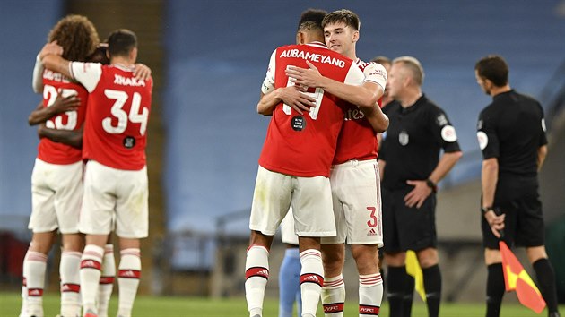 Arsenal přepisuje historii. Po výhře nad City si zahraje už 21. finále  Anglického poháru | Fotbal | Lidovky.cz