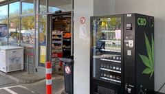 Konopné automaty jsou sou�ástí supermarket� t�eba v Rakousku �i Polsku.