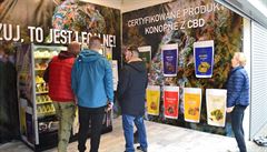 Konopné automaty jsou sou�ástí supermarket� t�eba v Rakousku �i Polsku.