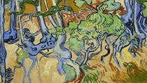 Poslední obraz Vincenta van Gogha Kořeny stromu.