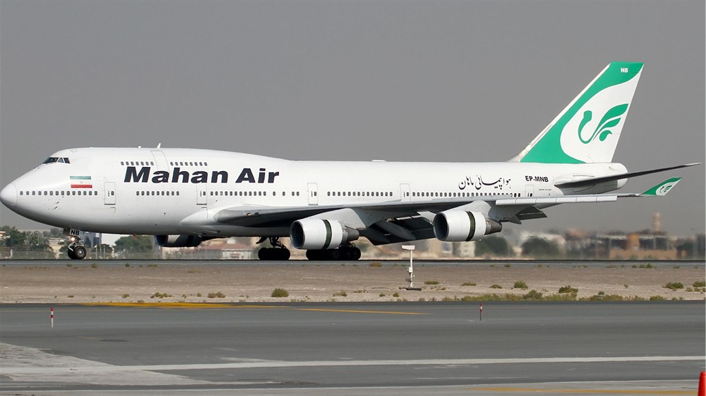 Letadlo aerolinky Mahan Air (ilustraní foto).