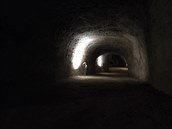 Podzemní prostory - kaolinový dl fungoval jen 30 let, ale dílo je to...