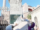 První velká muslimská modlitba se má v chrámu Hagia Sofia konat v pátek a...