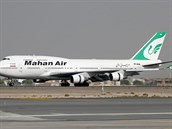 Letadlo aerolinky Mahan Air (ilustraní foto).