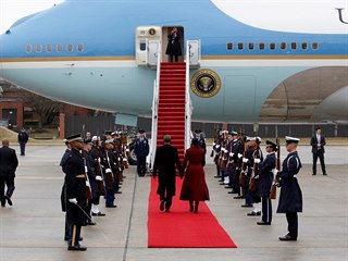 Boeingem 747 ltal i bval prezident Obama.